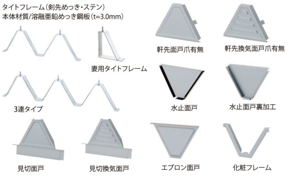 KR S60 の標準部品
